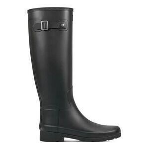 HUNTER Refined Tall Rain Boots Womens Size 6 Black NEW